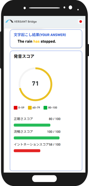 スピーキングAI添削